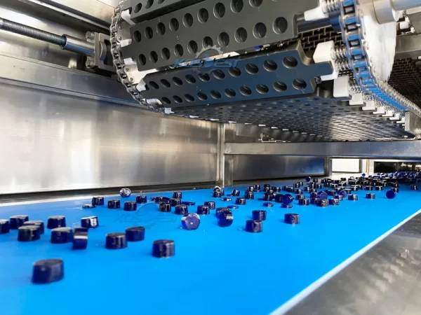 Gummy Supplement Manufacturing Process, Drying and cooling