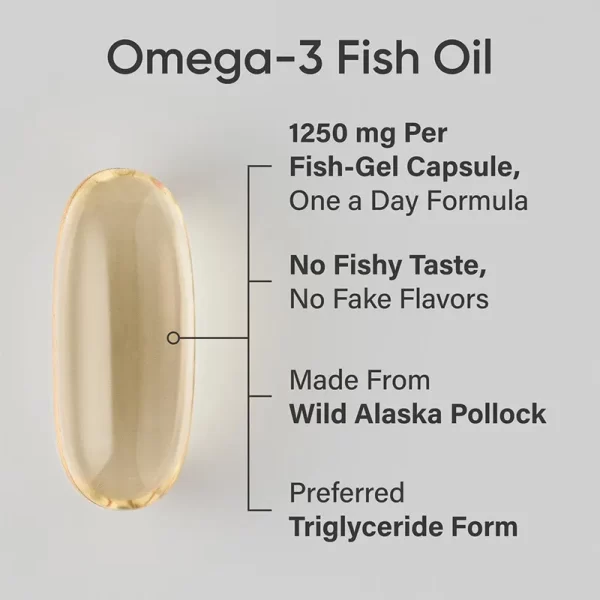 Bulk Fish Oil Capsules, Omega 3 Fish Oil Private Label Softgels-3