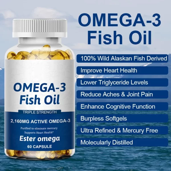 Bulk Omega 3 Fish Oil Capsules, Private Label Softgels-3