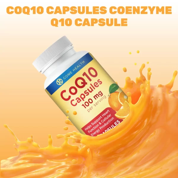 Bulk Supplements CoQ10 Capsules, Private Label Health Supplements-1