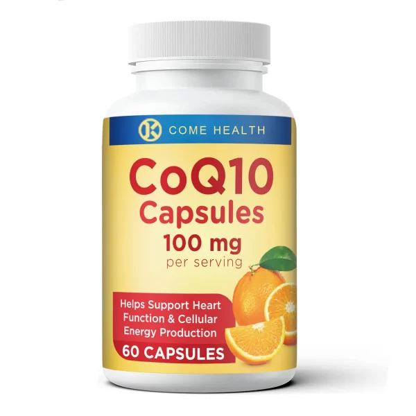 Капсулы CoQ10 от Bulk Supplements, Private Label Health Supplements-4