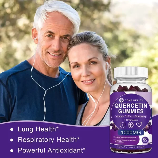 Bulk Supplements Quercetin Gummy For Respiratory Health-2