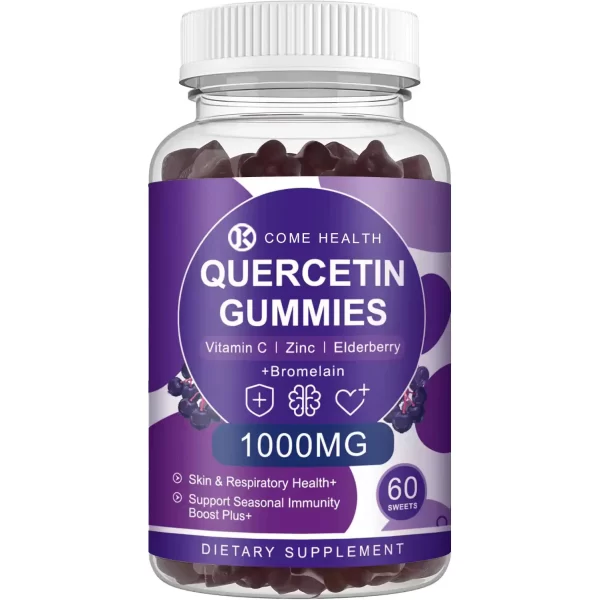 Bulk Supplements Quercetin Gummy For Respiratory Health-4