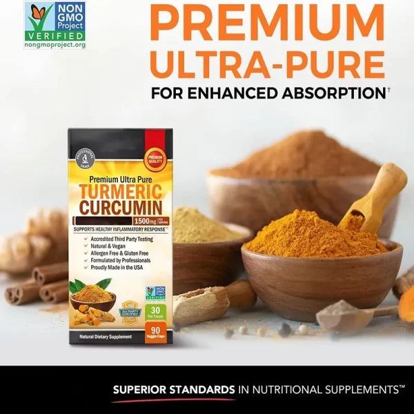 Private Label Bulk Supplements Curcumin Capsules, Health Supplements-1