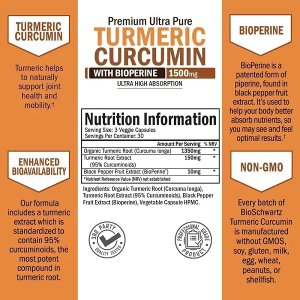 Private Label Bulk Supplements Curcumin Capsules, Health Supplements-2