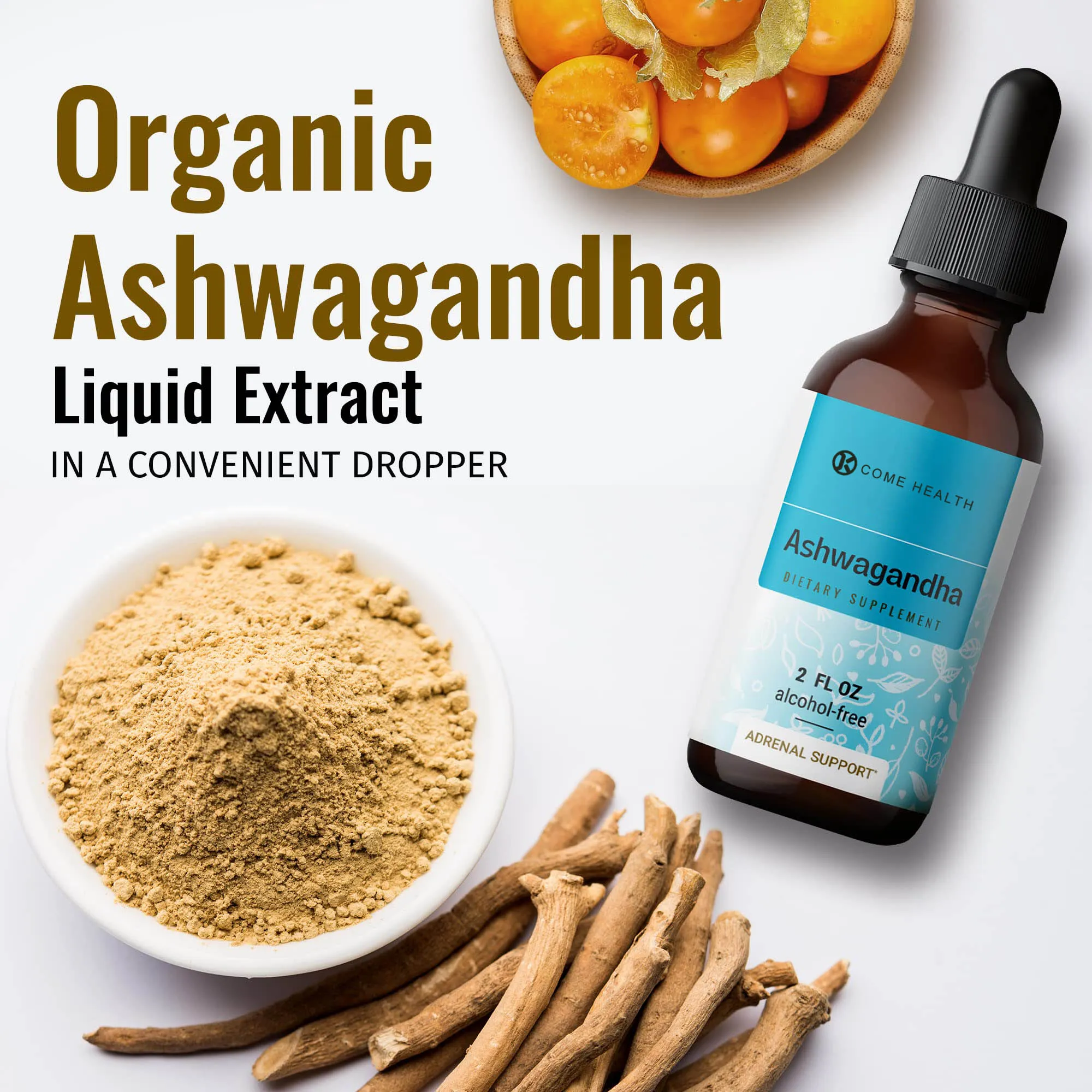 Private Label Diet Drops, Bulk Supplements Ashwagandha-6