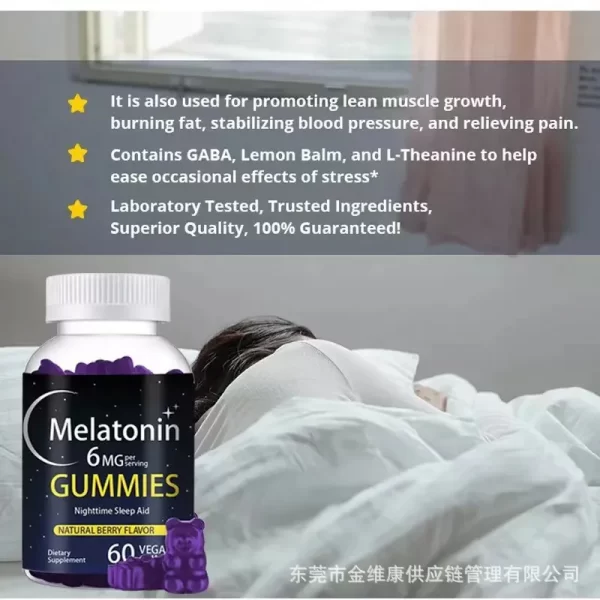 Private Label Melatonin Gummies Wholesale For Sleep Health-5