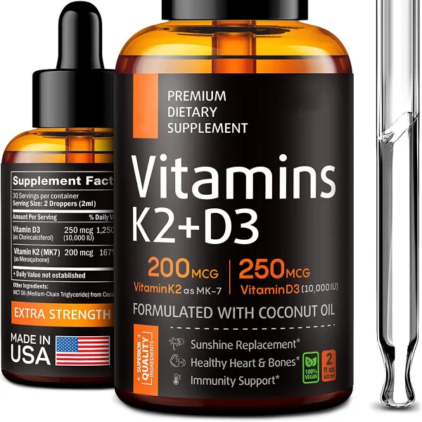 Private Label Vitamin D3+K2 Liquid Supplement Wholesale-4