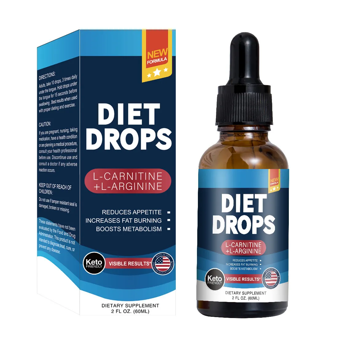 Private Label Weight Loss Drops, Wholesale Liquid Supplements-1