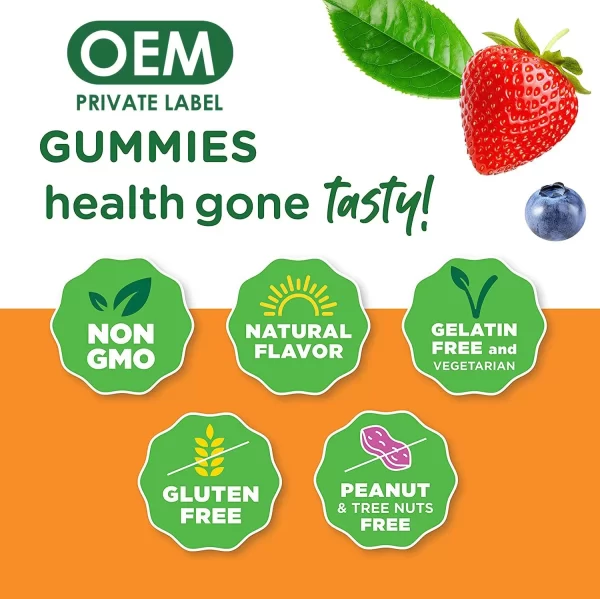 Probiotic Gummies Bulk, Private Label Probiotic Gummies For Gut Health - Image 4