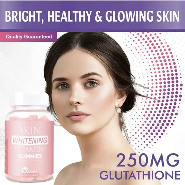 Private Label Gummy Beauty Supplements, Skin Whitening Gummy - Image 5