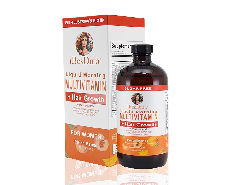 iBesDina Private Label Liquid Multivitamins For Hair Growth-5