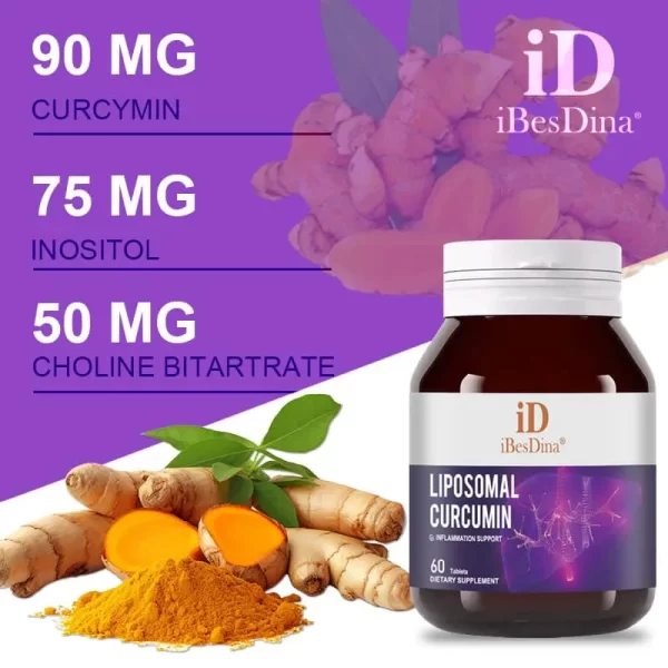 iBesDina Curcumin Bulk Supplements For Gallbladder and Liver Health-7