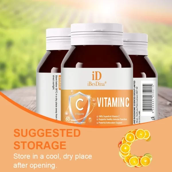 iBesDina Bulk Vitamin C Tablets, Wholesale Chewable Vitamin C-6