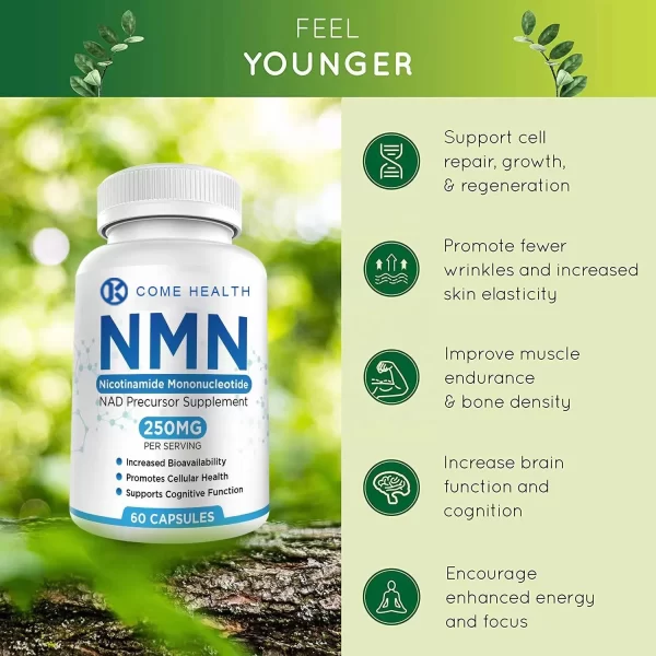 Anti-Aging NMN Supplement Bulk, Private Label NMN Capsule-1