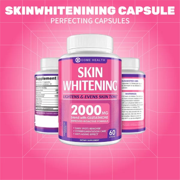 Private Label Bulk Supplements Skin Whitening Capsules-1