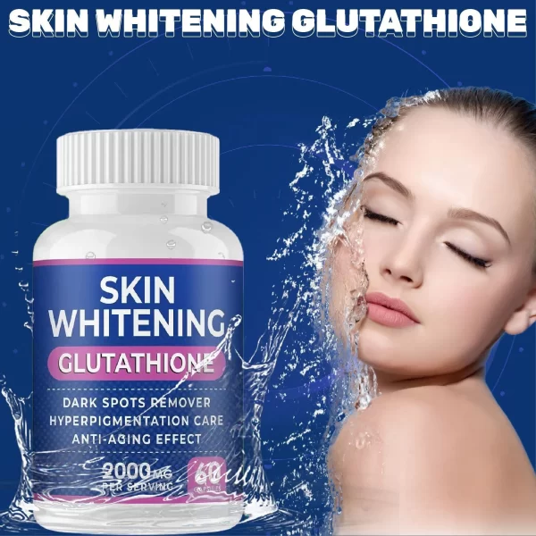 Private Label Skin Whitening Capsules With Glutathione Bulk-2