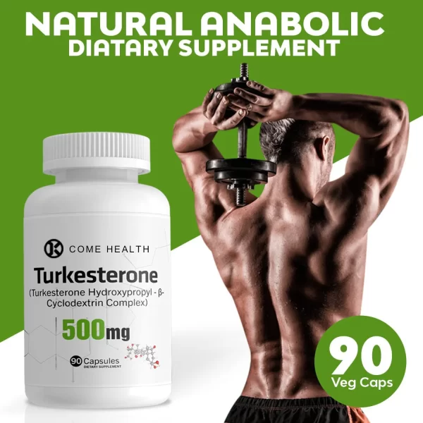 Private Label Turkesterone Supplement Capsule for Fat Loss-2