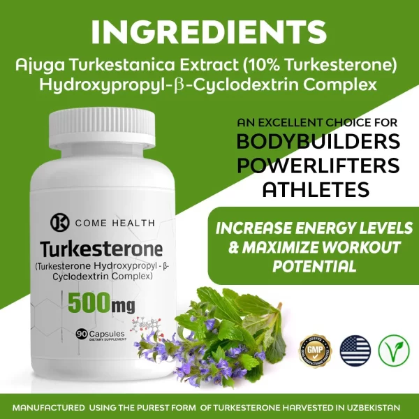 Private Label Turkesterone Supplement Capsule for Fat Loss-3