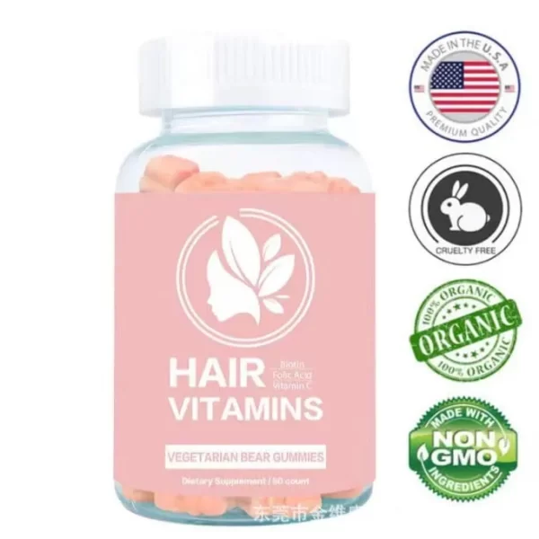 Private Label Hair Vitamins Gummy Supplements Wholesale-3