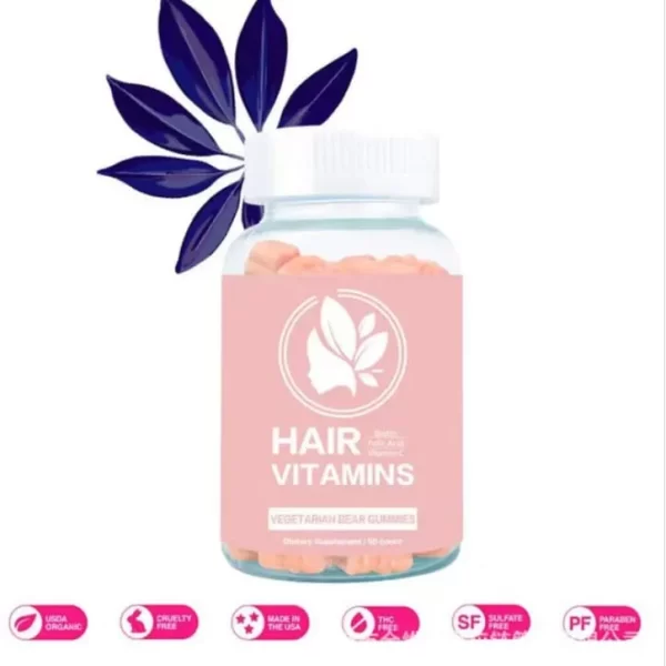 Private Label Hair Vitamins Gummy Supplements Wholesale-4